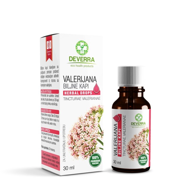 Deverra Biljne Kapi Valerijana 30Ml