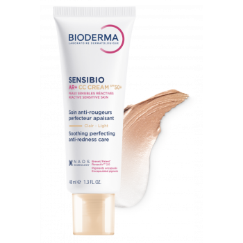 Bioderma Sensibio AR+ CC krema SPF50+ Light 40ml