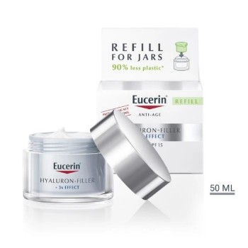 Eucerin Hyaluron-Filler Dnevna krema za suvu kožu SPF15 Refill 50 ml Eucerin Hyaluron-Filler Dnevna krema za suvu kožu SPF15 Refill 50 ml