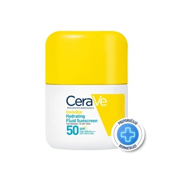 CeraVe Nevidljivi Hidrantni fluid za zaštitu od sunca SPF50 50 ml