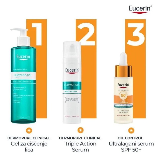 Eucerin Sun Oil Contol Ultralagani Serum Spf 50+ 30 Ml