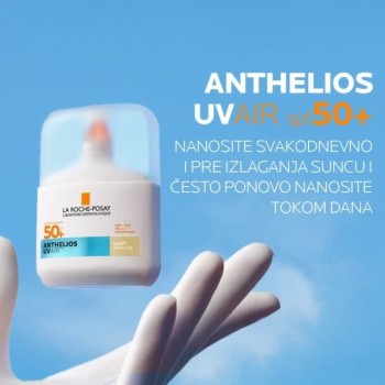 La Roche-Posay Anthelios UVAir tonirani serum za zaštitu od sunca SPF50+ light 50ml