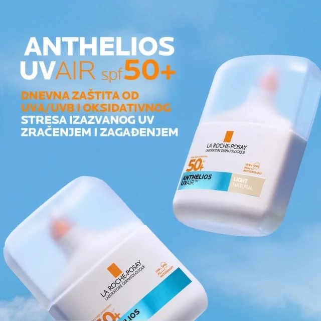 La Roche-Posay Anthelios Uvair Tonirani Serum Za Zaštitu Od Sunca Spf50+ Light 50Ml La Roche-Posay Anthelios Uvair Tonirani Serum Za Zaštitu Od Sunca Spf50+ Light 50Ml
