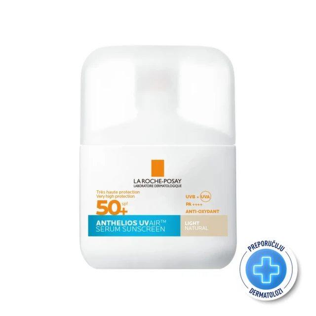 La Roche-Posay Anthelios Uvair Tonirani Serum Za Zaštitu Od Sunca Spf50+ Light 50Ml La Roche-Posay Anthelios Uvair Tonirani Serum Za Zaštitu Od Sunca Spf50+ Light 50Ml
