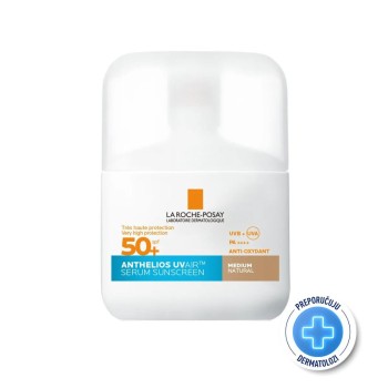 La Roche-Posay Anthelios UVAir tonirani serum za zaštitu od sunca SPF50+ Medium 50ml