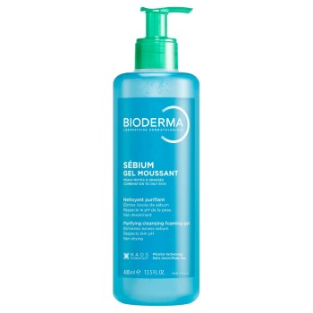 Bioderma Sebium gel moussant 400 ml Bioderma Sebium gel moussant 400 ml