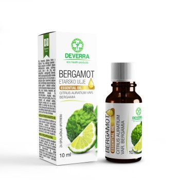DEVERRA ETARSKO ULJE BERGAMOTA 10 ML DEVERRA ETARSKO ULJE BERGAMOTA 10 ML