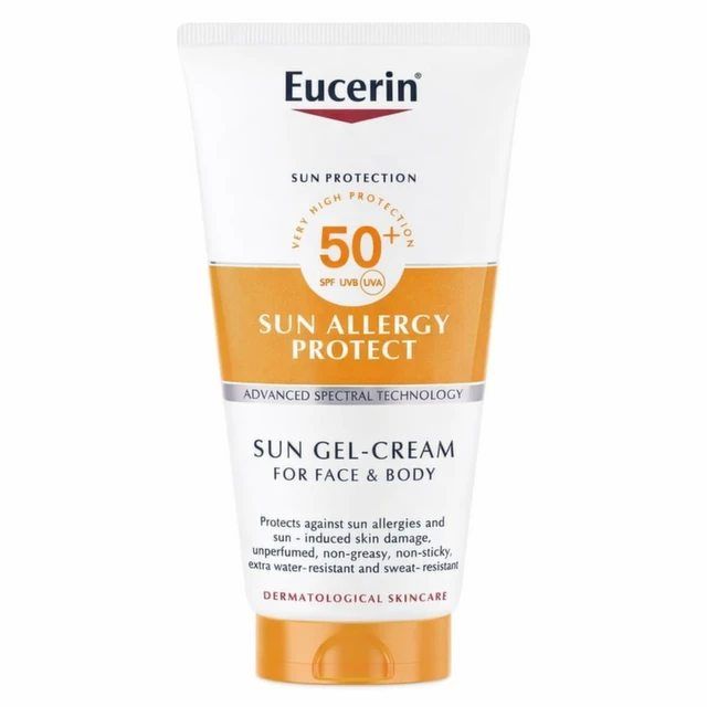 Eucerin Sun Allergy Protect Gel-Krem Za Lice I Telo Za Zaštitu Od Sunca Kod Alergija Spf 50+ 200 Ml Eucerin Sun Allergy Protect Gel-Krem Za Lice I Telo Za Zaštitu Od Sunca Kod Alergija Spf 50+ 200 Ml