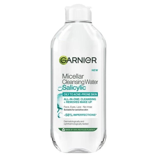 Garnier Pure Active Salicylic Micelarna Voda Za Masnu I Aknama Sklonu Kožu 400 Ml Garnier Pure Active Salicylic Micelarna Voda Za Masnu I Aknama Sklonu Kožu 400 Ml
