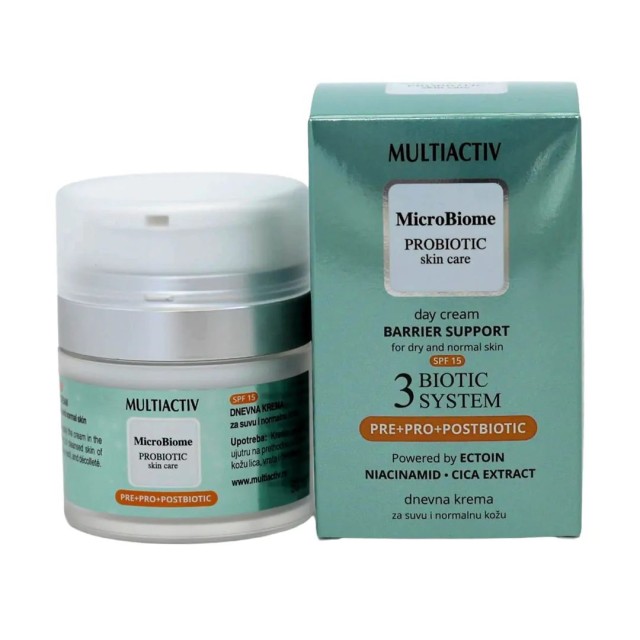 Multiactiv Microbiome Probiotic Skin Care Dnevna Krema Za Suvu Kožu Spf15 50 Ml Multiactiv Microbiome Probiotic Skin Care Dnevna Krema Za Suvu Kožu Spf15 50 Ml