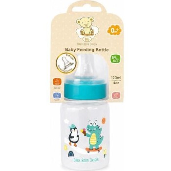 BBo Classic plastična flašica za bebe 0+ Green 120 ml BBo Classic plastična flašica za bebe 0+ Green 120 ml
