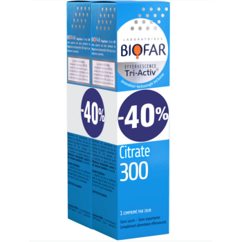 BIOFAR Tri-Activ Magnezijum-citrat 300 mg šumeće tablete DUO Pack