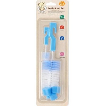 BBo Četka za flašice i cucle 2 u 1 0+ Blue BBo Četka za flašice i cucle 2 u 1 0+ Blue