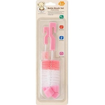 BBo Četka za flašice i cucle 2 u 1 0+ Pink BBo Četka za flašice i cucle 2 u 1 0+ Pink