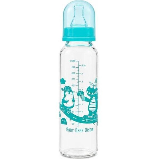 Bbo Classic Staklena Flašica Za Bebe Green 240 Ml Bbo Classic Staklena Flašica Za Bebe Green 240 Ml