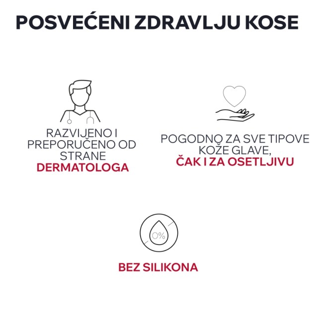 Uriage Ap Hair Šampon Za Jačanje Kose 200 Ml Uriage Ap Hair Šampon Za Jačanje Kose 200 Ml