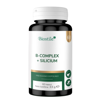 BIOSTILE B-COMPLEX + SILICIJUM 60 KAPSULA