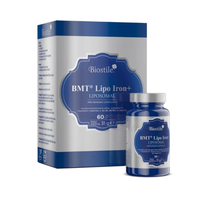 Biostile Bmt Lipo Iron 60 Kapsula Biostile Bmt Lipo Iron 60 Kapsula