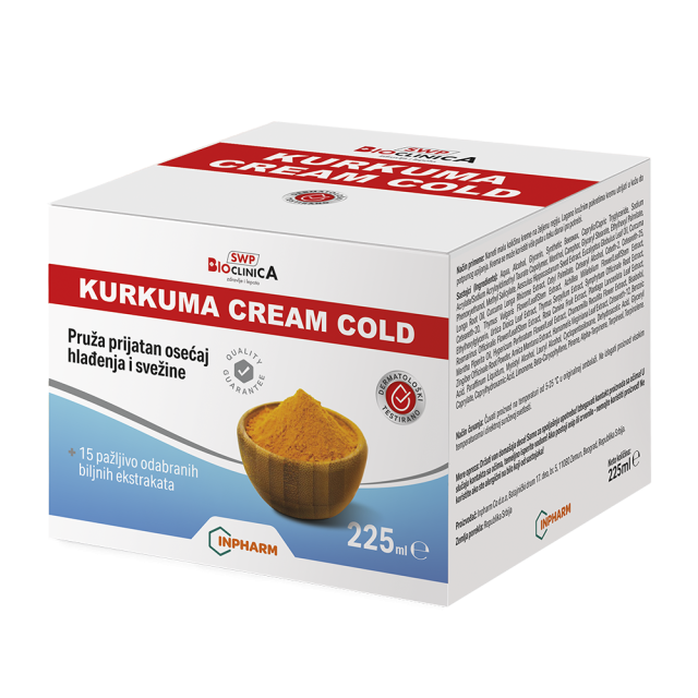 Kurkuma Cream Cold 225 Ml