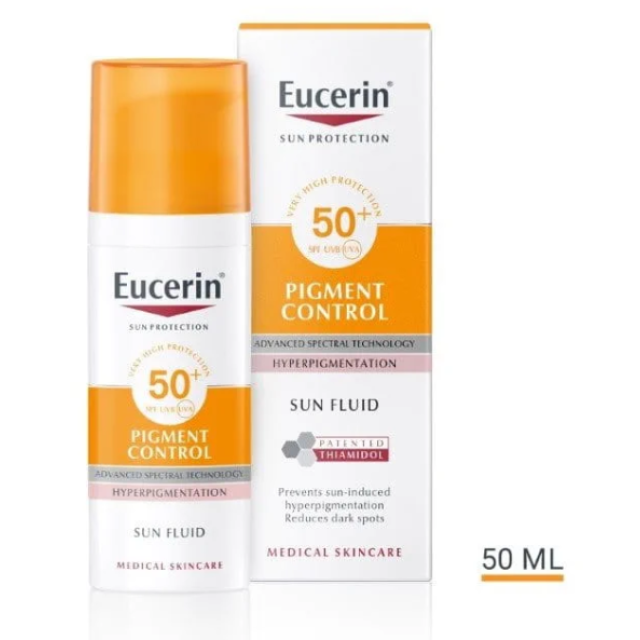 Eucerin Sun Pigment Control Fluid Za Zaštitu Od Sunca  Spf 50+ 50 Ml