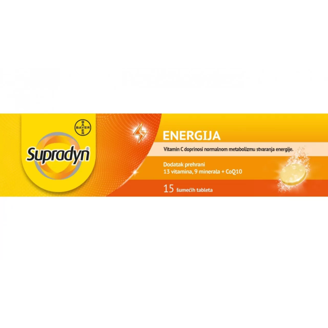 Supradyn Energija 15 Šumećih Tableta