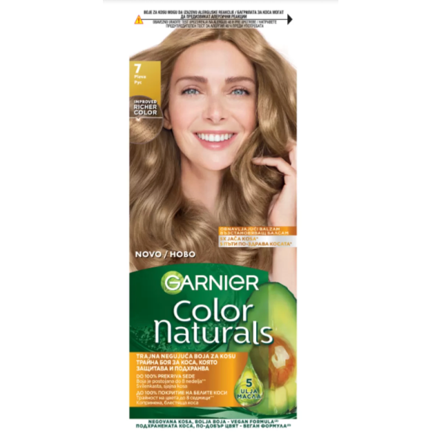Garnier Color Naturals Farba Za Kosu 7 Garnier Color Naturals Farba Za Kosu 7
