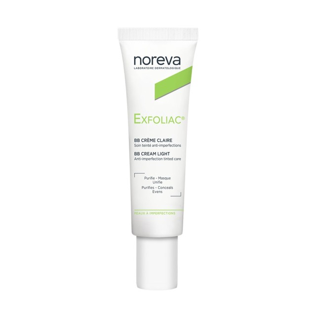 Noreva Exfoliac Bb Krema Bež, 30 Ml