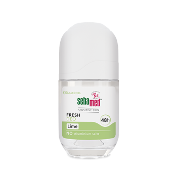 SEBAMED DEO ROLL-ON FRESH LIME BEZ ALUMINIJUMA I ALKOHOLA 50ML SEBAMED DEO ROLL-ON FRESH LIME BEZ ALUMINIJUMA I ALKOHOLA 50ML