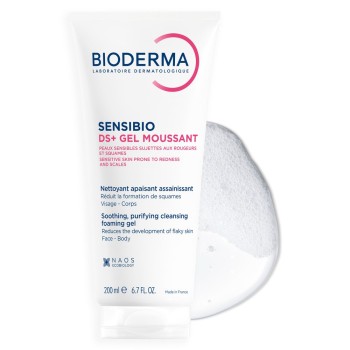 Bioderma Sensibio DS+ gel za pranje lica i tela 200 ml Bioderma Sensibio DS+ gel za pranje lica i tela 200 ml
