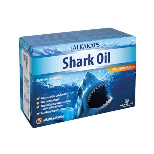 Alk Shark Oil Soft 30X500Mg
