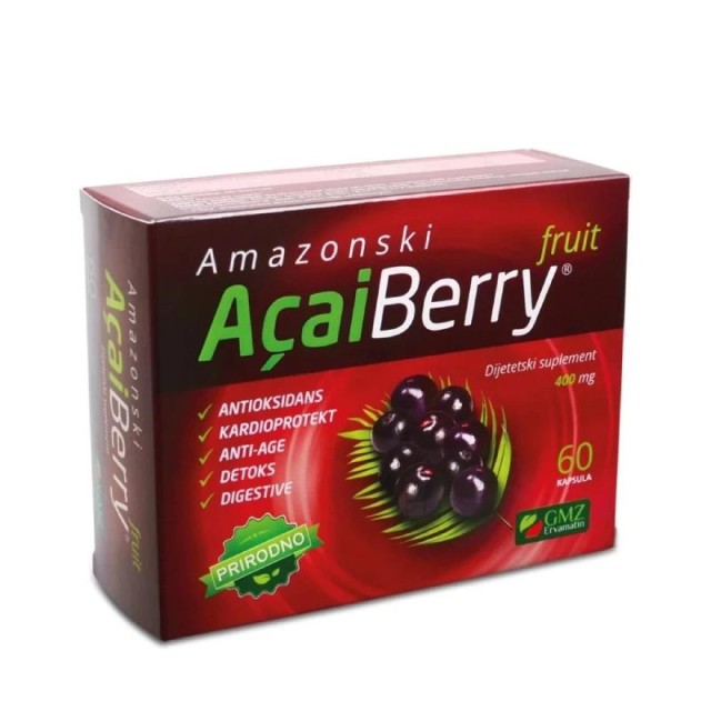 Amazonski Acai Berry 60 Kapsula Amazonski Acai Berry 60 Kapsula