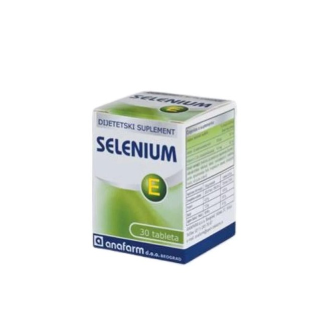 Anafarm Selenium E 30 Tableta