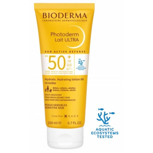 Bioderma Photoderm Lait Ultra Spf 50+ 200Ml