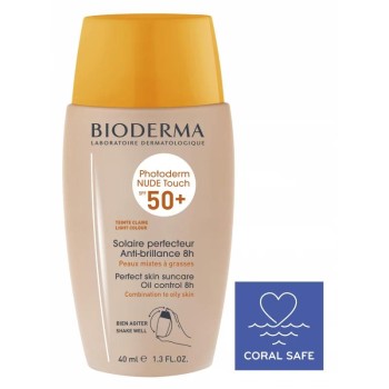 Bioderma Photoderm nude touch SPF50+ light 40ml Bioderma Photoderm nude touch SPF50+ light 40ml