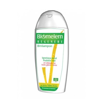 Biomelem Šampon protiv peruti za suvu i slabu kosu 222 ml