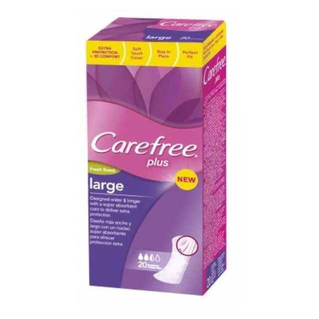 Carefree Dnevni Ulošci Large Fresh 20X Carefree Dnevni Ulošci Large Fresh 20X