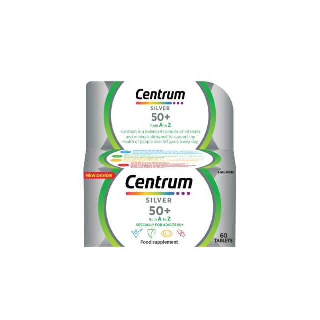 Centrum Silver  50+ Tbl 60X