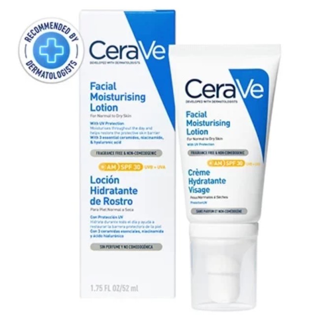 Cerave Hidrantna Nega Za Lice Spf 30 Uva+Uvb 52Ml