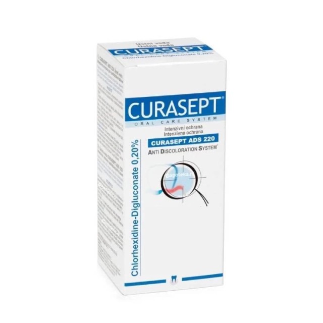Curasept Rastvor 220 200Ml+Cetkica