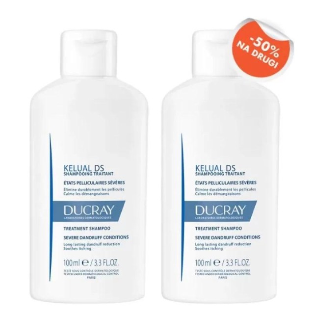 Ducray Kelual Ds Sampon 100 Ml Duo Pack 50% Popusta Na Drugi