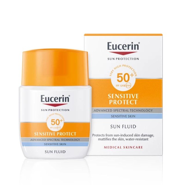 Eucerin Sun Fluid Za Lice Spf 50+ 50Ml Eucerin Sun Fluid Za Lice Spf 50+ 50Ml