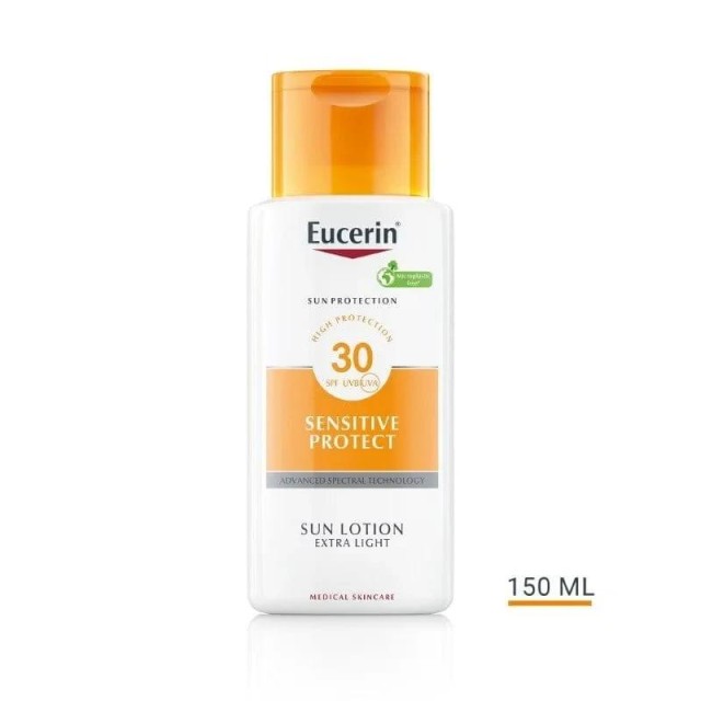 Eucerin Sun Lagani Losion Za Zaštitu Osetljive Kože Od Sunca Spf 30 150 Ml