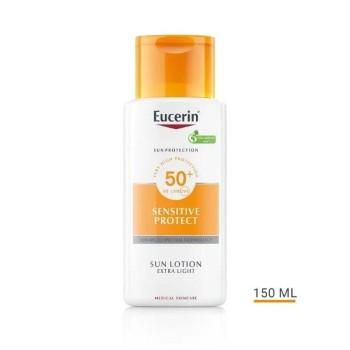 Eucerin Sun lagani losion  za zaštitu osetljive kože od sunca SPF 50+ 150 ml