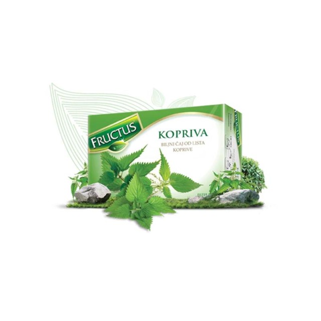 Fructus Čaj Kopriva Filter 20 Kesica