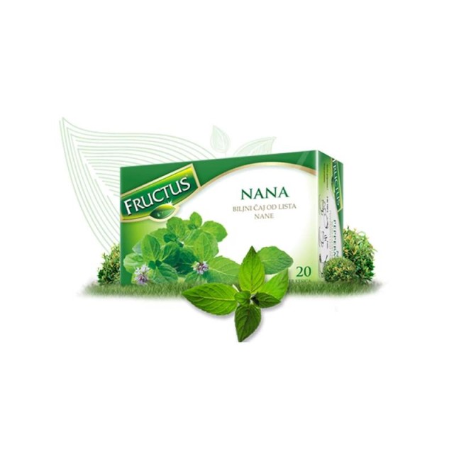 Fructus Čaj Nana Filter 20 Kesica