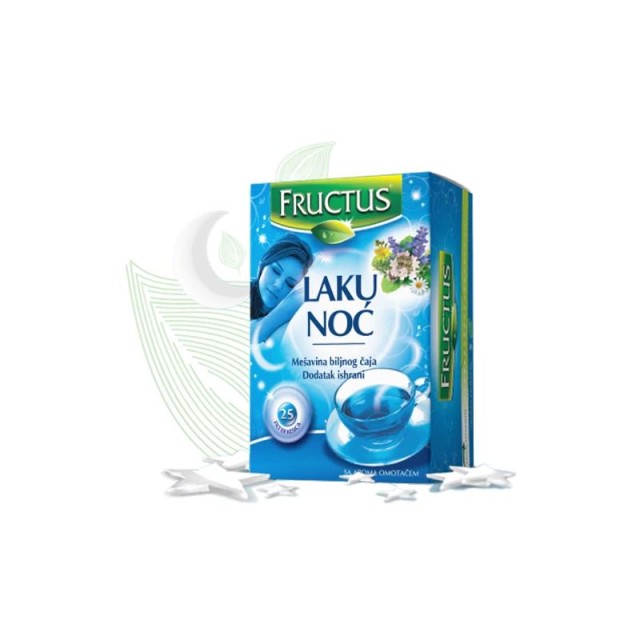 Fructus Caj Za Laku Noc,Opustanje Filter 25X Fructus Caj Za Laku Noc,Opustanje Filter 25X