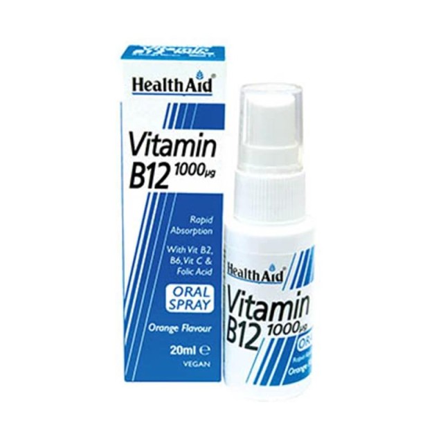 Healthaid Vitamin B12 1000Mcg Oralni Sprej 20Ml