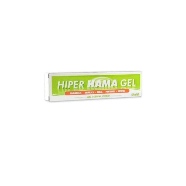 Hiper Hama Gel 50 Ml – Umirujući Gel Za Iritiranu I Oštećenu Kožu