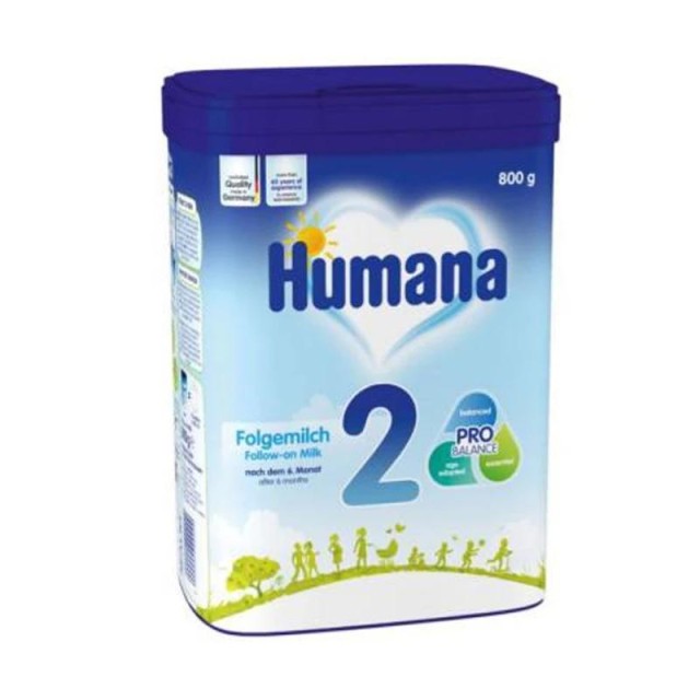 Humana Mleko 2 800 G Humana Mleko 2 800 G