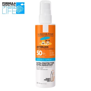 La Roche-Posay anthelios nevidljivi sprej za dečiju kožu lica i tela SPF 50+Lipikar syndet AP+ 100 ml